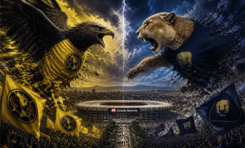 Am&eacute;rica vs Pumas EN VIVO: horario y transmisi&oacute;n del Cl&aacute;sico Capitalino