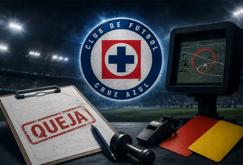 Cruz Azul protestar&aacute; el arbitraje del Jalisco; la no expulsi&oacute;n de Campos encendi&oacute; la pol&eacute;mica.