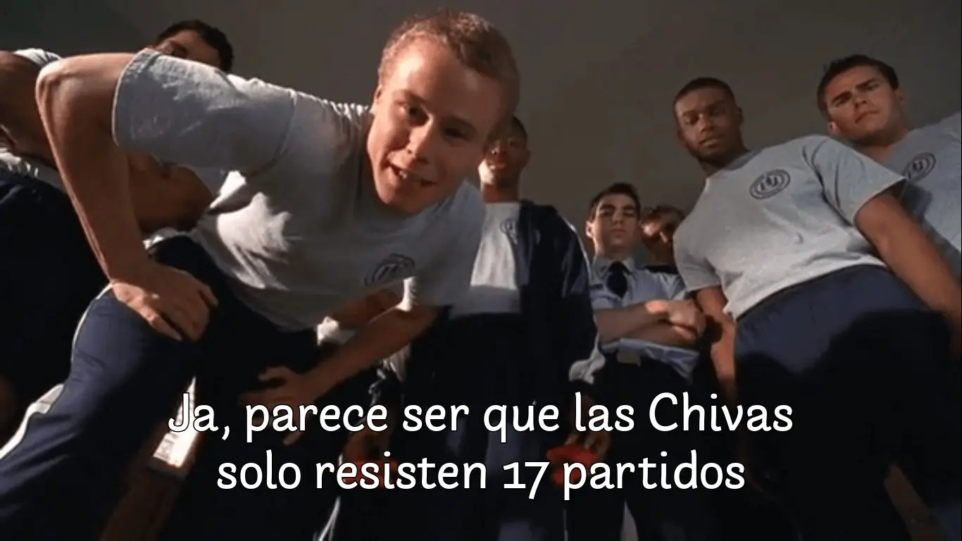 Chivas solo resiste 17 jirnadas