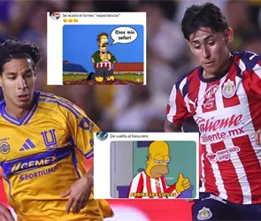 Chivas cay&oacute; en la ida vs Tigres y los memes no perdonaron