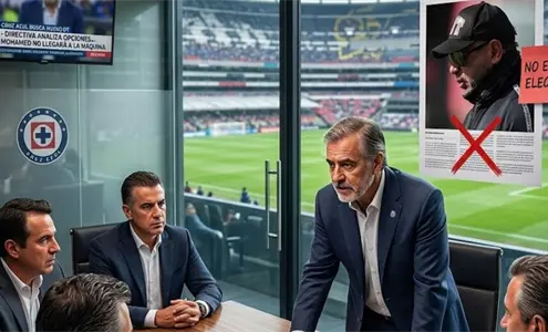No es Mohamed, el t&eacute;cnico que esperar&iacute;a Cruz Azul al t&eacute;rmino del torneo