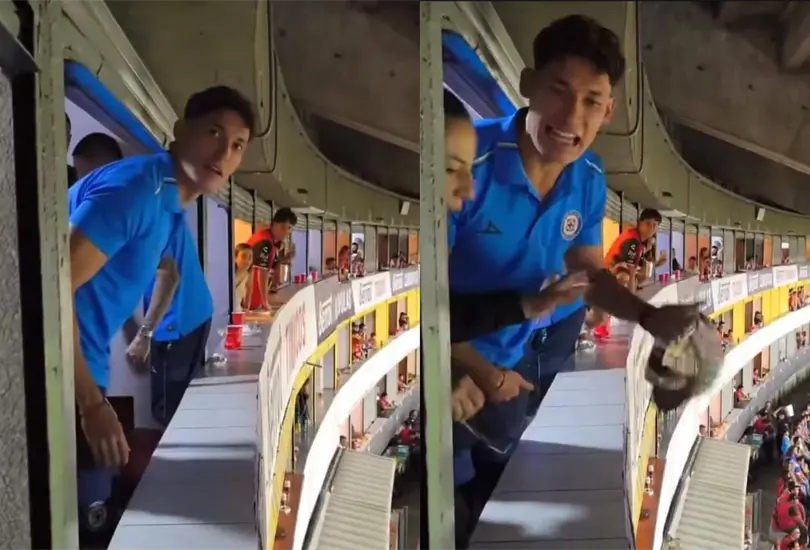 Chiquete Orozco perdi&oacute; la calma y lanz&oacute; insultos desde un palco del Estadio Jalisco.