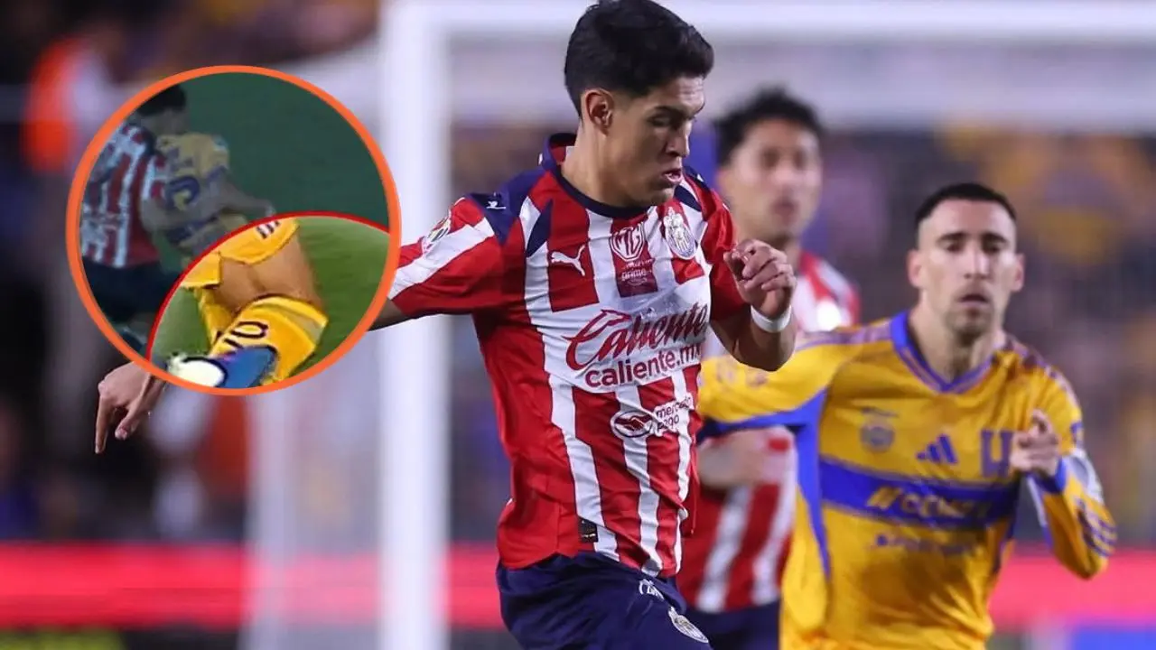  Jugada polémica Tigres vs Chivas 