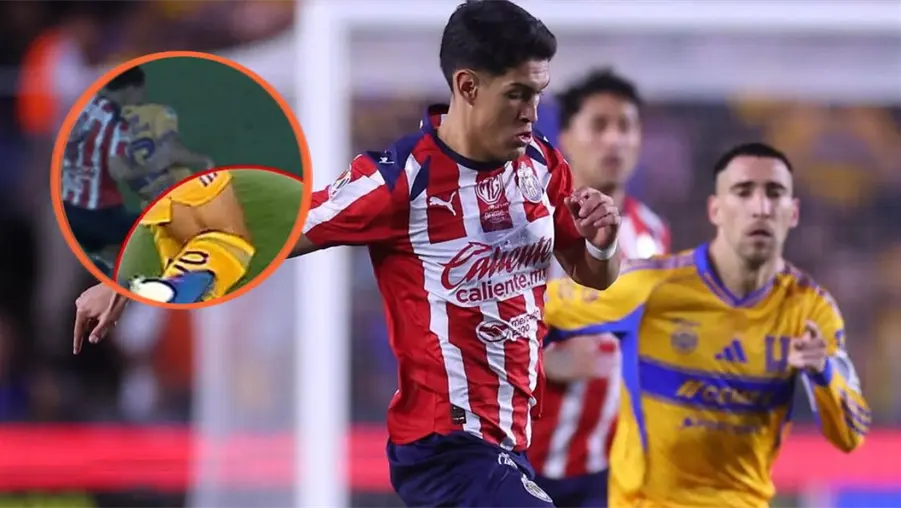 Primera pol&eacute;mica, el Tigres vs Chivas y la jugada que encendi&oacute; al volc&aacute;n
