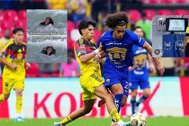 La pol&eacute;mica estuvo presente en el Am&eacute;rica Pumas y los memes tambi&eacute;n