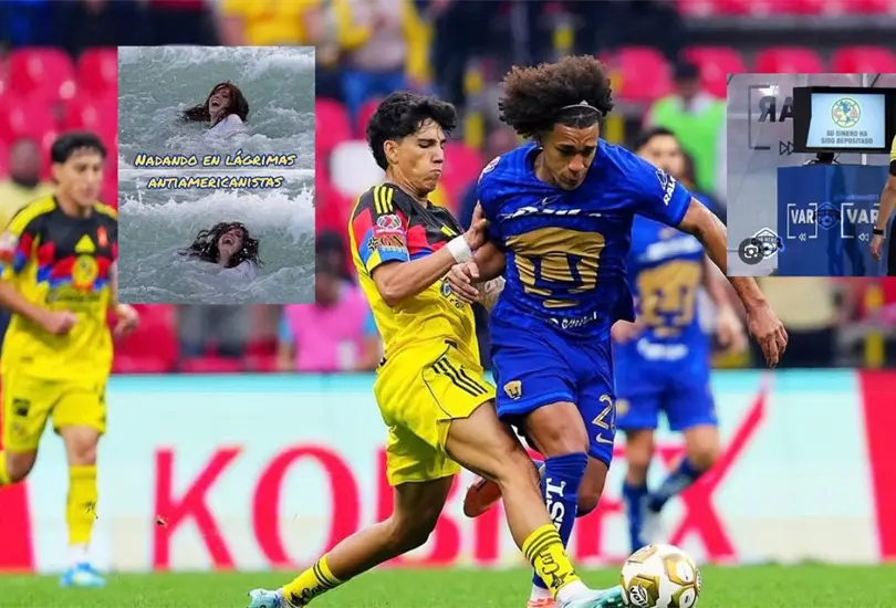 Memes del Am&eacute;rica vs Pumas
