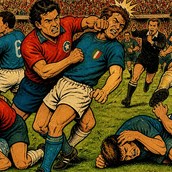 La Batalla de Santiago: el partido m&aacute;s violento en las Copas del Mundo
