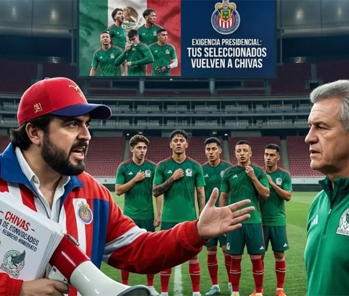 Se prendi&oacute; el cerro, Chivas pide a sus seleccionados de vuelta