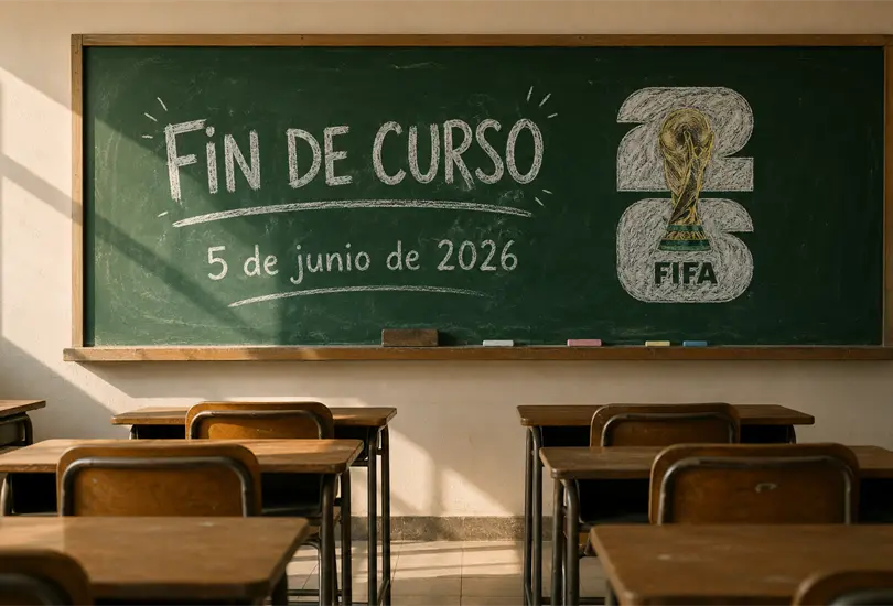 El Mundial 2026 y las altas temperaturas modificar&aacute;n el calendario escolar en M&eacute;xico, adelantando el fin de clases al 5 de junio, una medida hist&oacute;rica anunciada por la SEP.