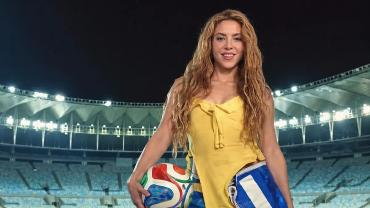  Shakira soltó un adelanto de la nueva canción para el Mundial 2026 