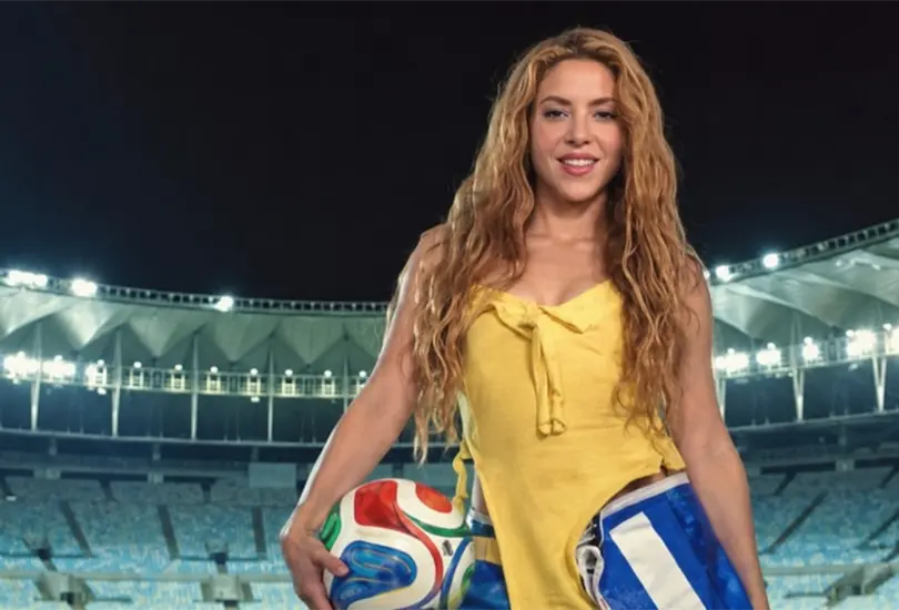 Shakira solt&oacute; un adelanto de la nueva canci&oacute;n para el Mundial 2026