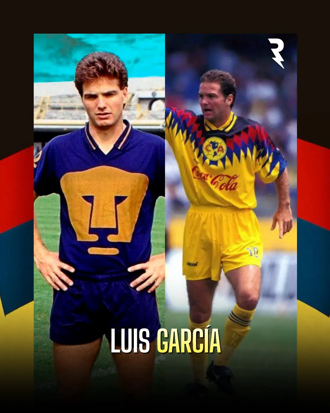 Luis Garc&iacute;a: Goleador de Pumas y referente nacional, su llegada al Am&eacute;rica encendi&oacute; cr&iacute;ticas y dividi&oacute; pasiones en ambas aficiones.
