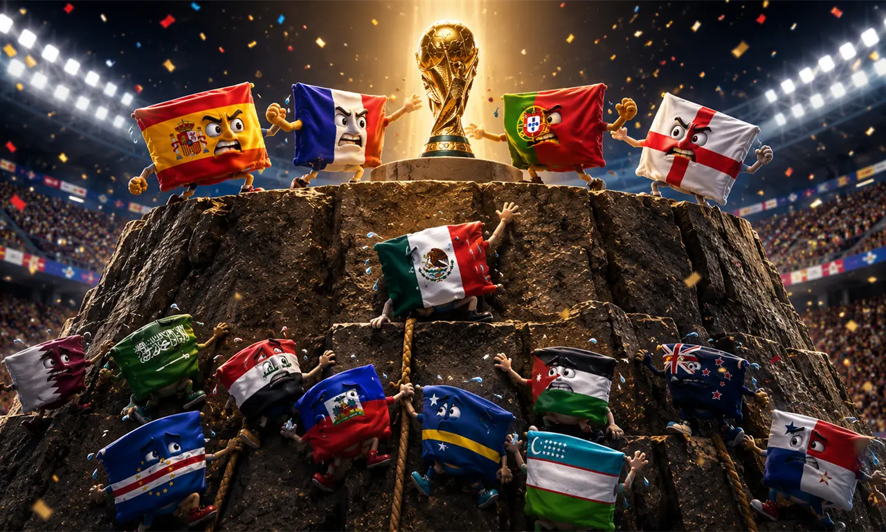  Las selecciones con menor probabilidad de ganar el Mundial ¿Y México? 