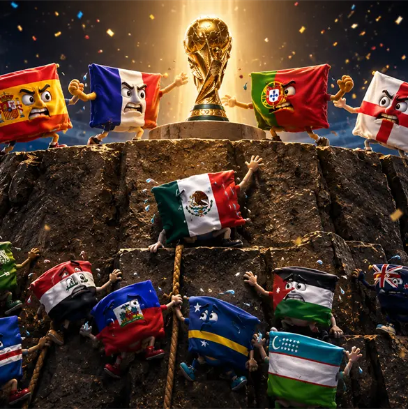 Las selecciones con menor probabilidad de ganar el Mundial &iquest;Y M&eacute;xico?