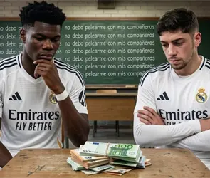 "Tolerancia cero": Real Madrid castiga con mano dura a Valverde y Tchouam&eacute;ni