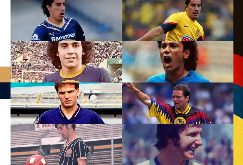 Seis nombres, dos camisetas: Am&eacute;rica y Pumas unidos por la traici&oacute;n y la pol&eacute;mica eterna.