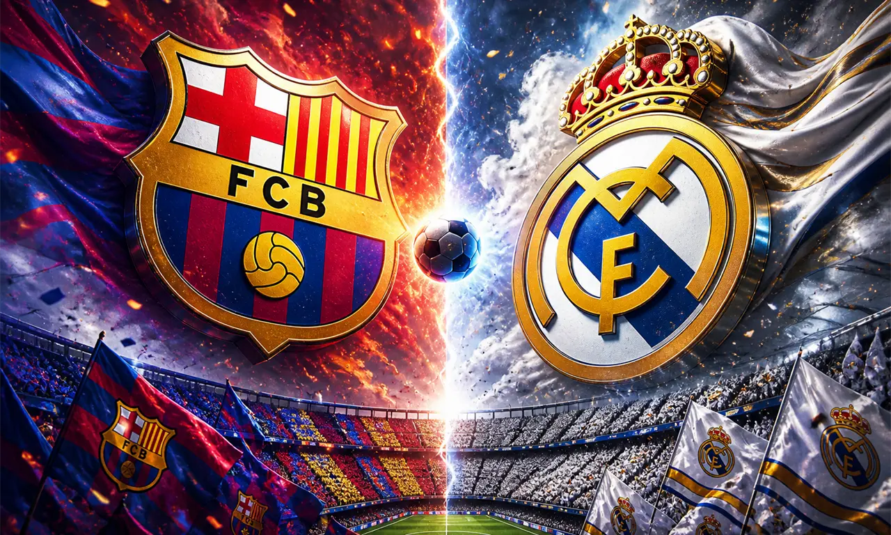  El Clásico que puede definir LaLiga: Barcelona y Real Madrid se enfrentan en una batalla de orgullo, historia y campeonato en el Spotify Camp Nou. 