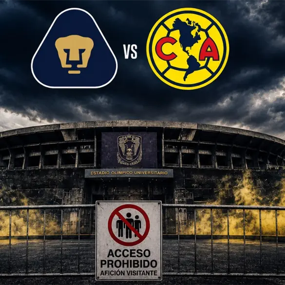 Duro golpe, la prohibici&oacute;n de Pumas a afici&oacute;n del Am&eacute;rica