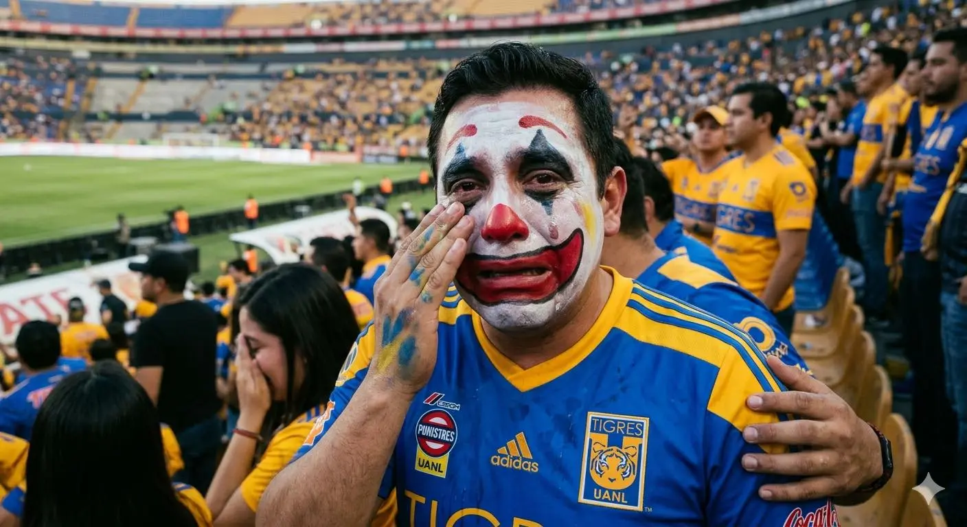 El aficionado de Tigres qued&oacute;...