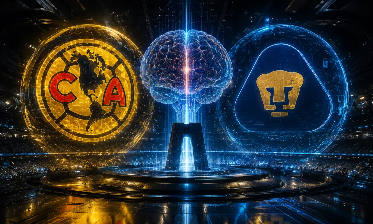  La IA da ventaja a Pumas, pero América busca romper el pronóstico en CU 