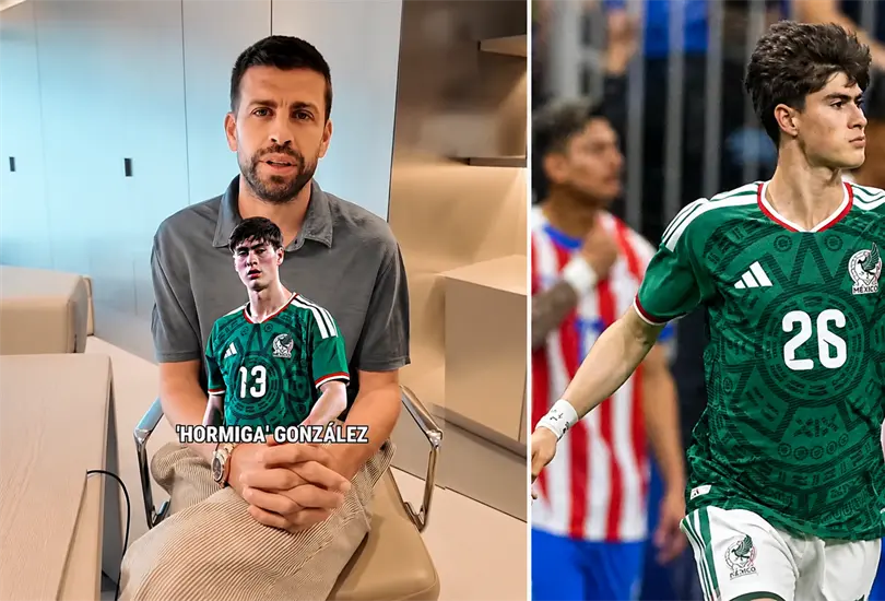 As&iacute; elogi&oacute; Piqu&eacute; a "La Hormiga" Gonz&aacute;lez rumbo al Mundial 2026