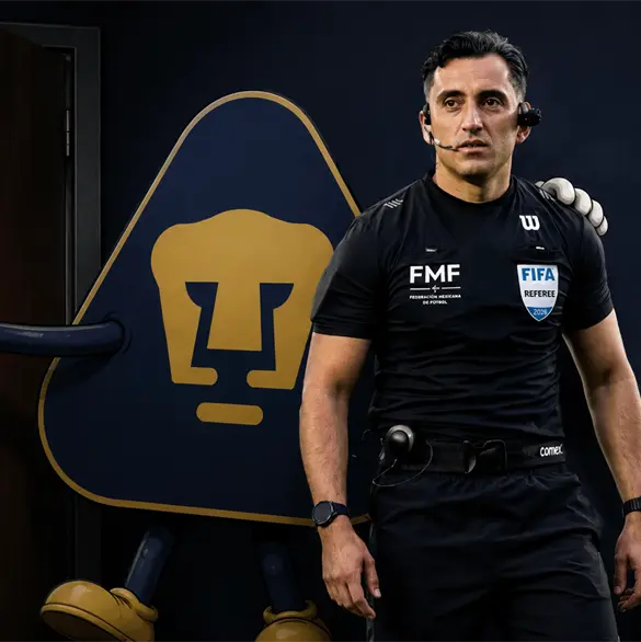&iquest;Presi&oacute;n en CU? Cambian &aacute;rbitro para Pachuca vs Pumas