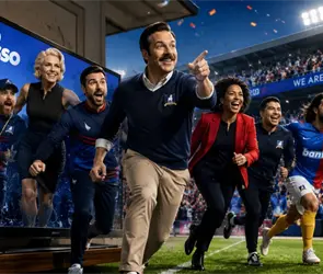 Actor de Ted Lasso salta de la pantalla chica al futbol profesional
