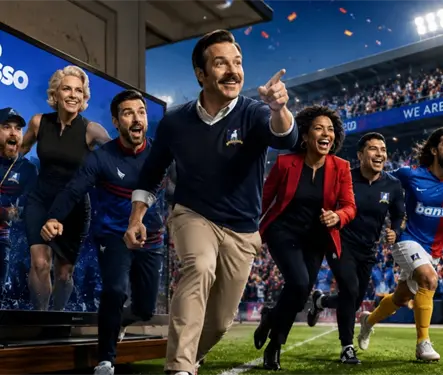 Actor de Ted Lasso salta de la pantalla chica al futbol profesional