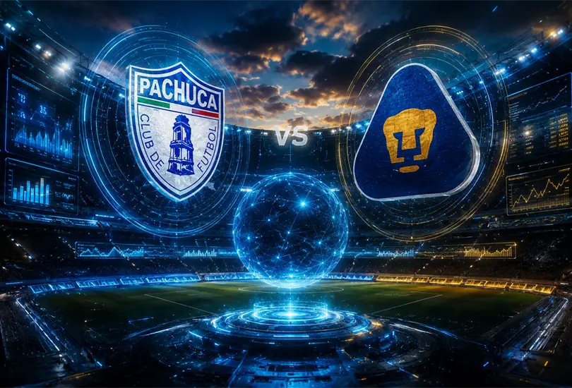 Pachuca y Pumas abren una semifinal marcada por la tensi&oacute;n, los n&uacute;meros y la inteligencia artificial, en un duelo donde cada detalle podr&iacute;a definir el pase a la gran final.