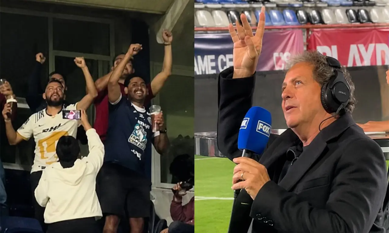  El “Ruso” Brailovsky vivió un momento incómodo durante una transmisión de Fox mientras aficionados insultaban al América. 