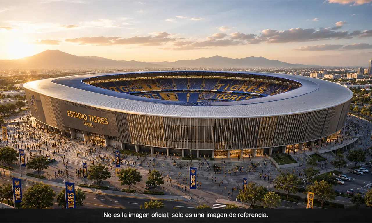  El ambicioso nuevo estadio de Tigres que opacaría al Gigante de Acero 