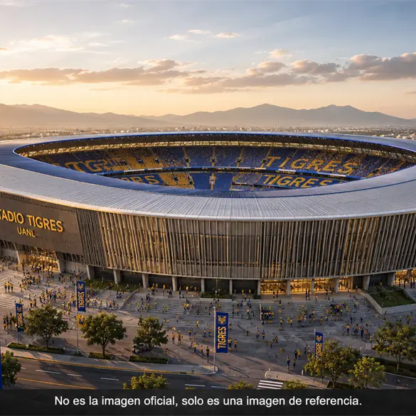 El ambicioso nuevo estadio de Tigres que opacar&iacute;a al Gigante de Acero