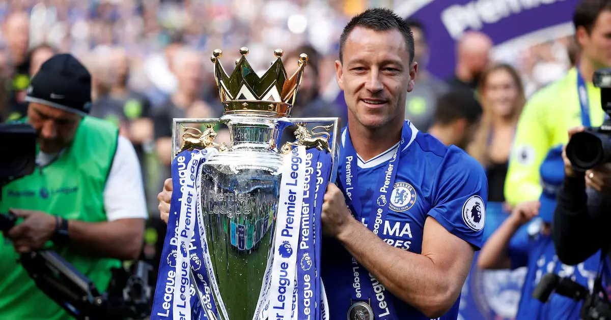 John Terry, capit&aacute;n del Chelsea. M&aacute;s de 50 rituales antes de jugar