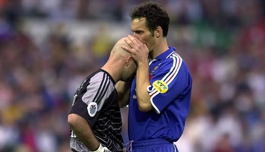 Laurent Blanc y Fabien Barthez, Mundial Francia 1998