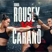 Cartelera completa: Rousey vs Carano