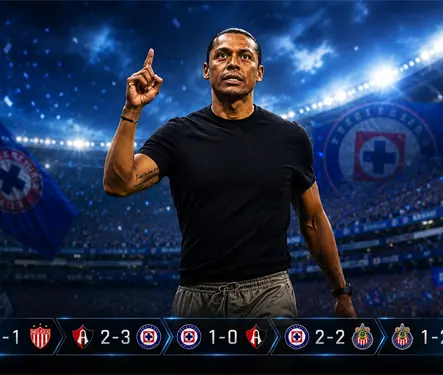 Joel Huiqui, el interino que puede ser campe&oacute;n invicto con Cruz Azul