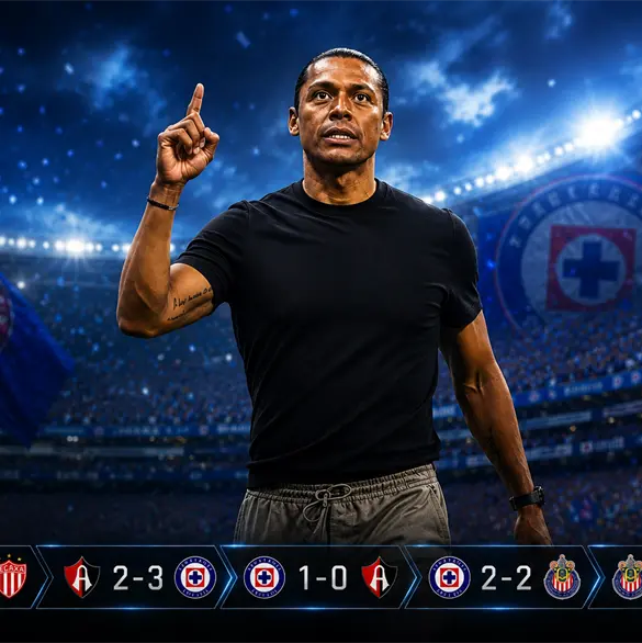 Joel Huiqui, el interino que puede ser campe&oacute;n invicto con Cruz Azul