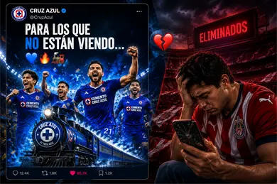Cruz Azul responde: "Para los que no est&aacute;n viendo..."