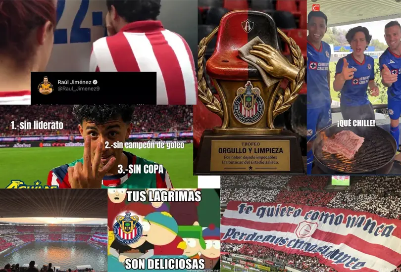 Los mejores memes de la derrota de Chivas