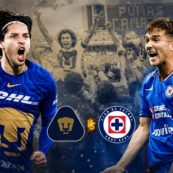 45 años después, Pumas y Cruz Azul se enfrentan otra vez en la final 45 años después, Pumas y Cruz Azul se enfrentan otra vez en la final
