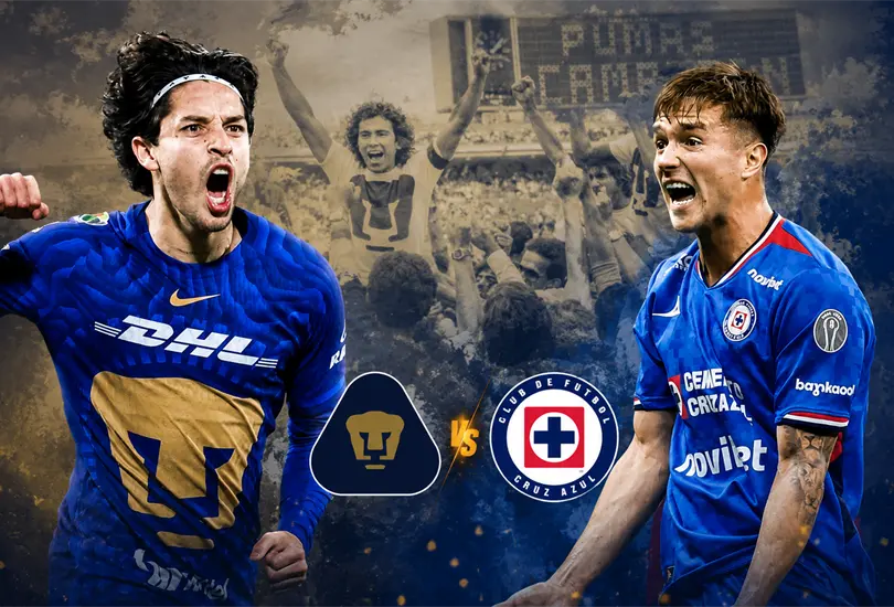45 años después, Pumas y Cruz Azul se enfrentan otra vez en la final 45 años después, Pumas y Cruz Azul se enfrentan otra vez en la final