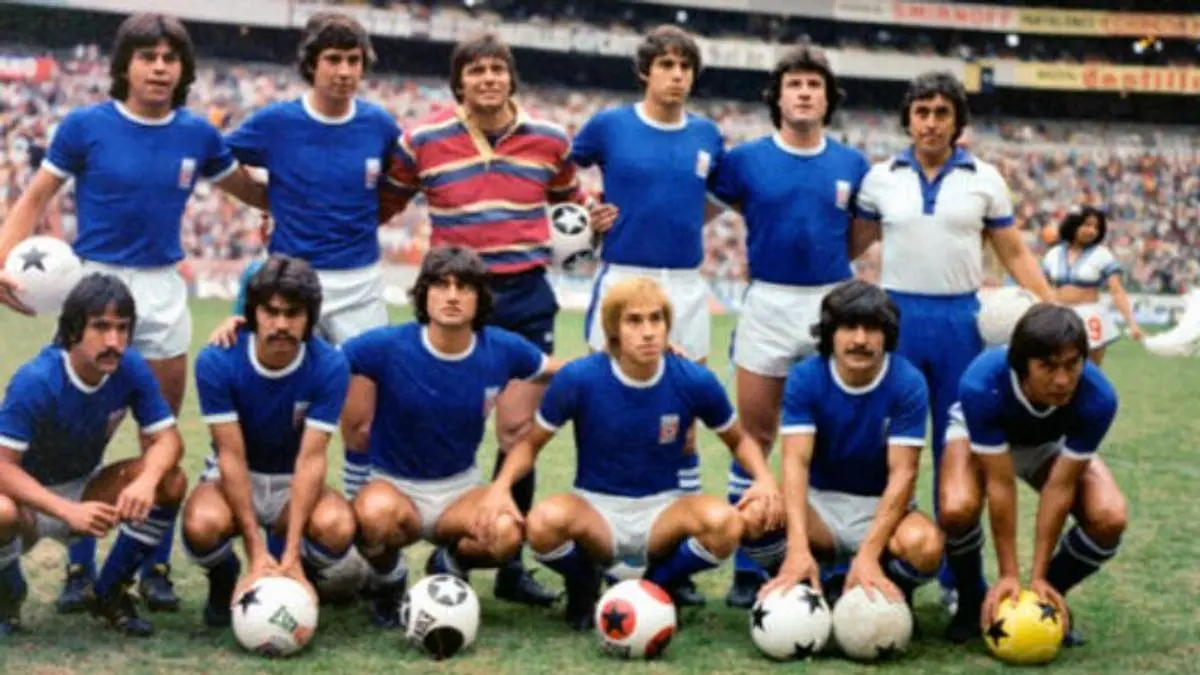 Cruz Azul campeón temporada 78-79, en el Estadio Azteca. Cruz Azul campeón temporada 78-79, en el Estadio Azteca.