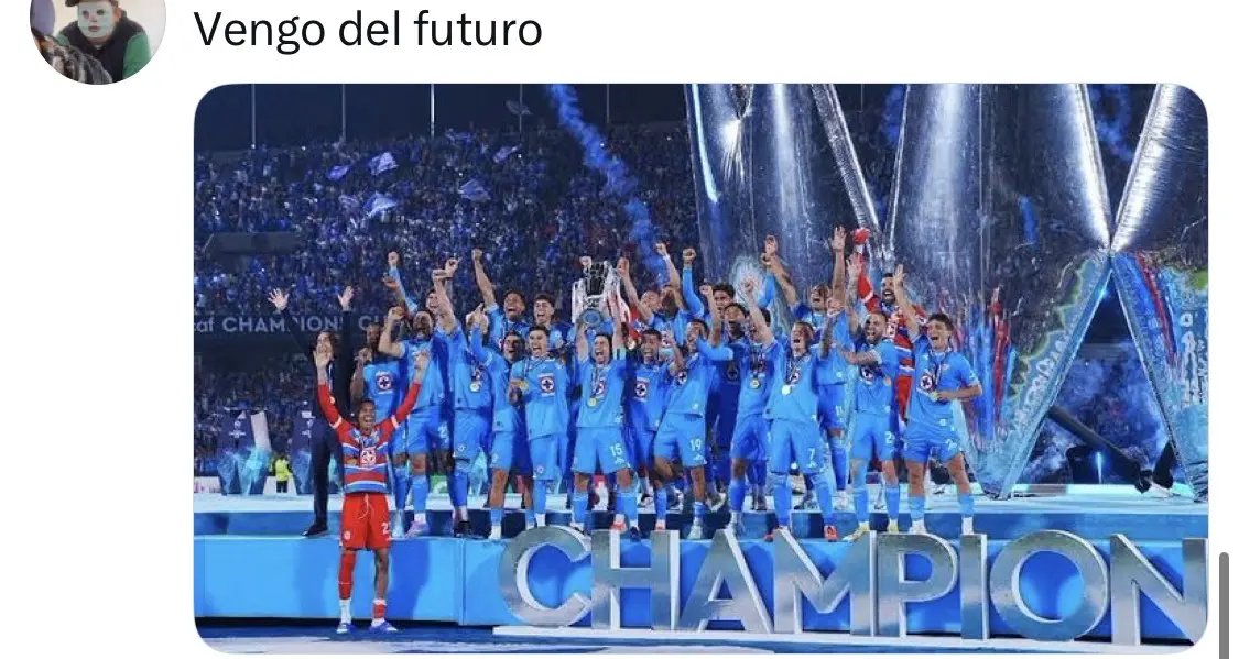 ¿Cruz Azul campeón? ¿Cruz Azul campeón?