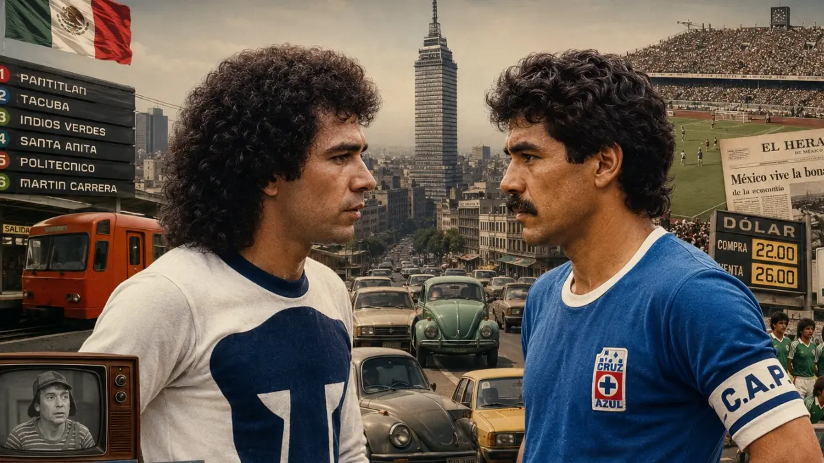  Hugo Sánchez y Nacho Flores eran figuras en Pumas y Cruz Azul 