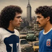 Así era México la última vez que Pumas y Cruz Azul jugaron una final Así era México la última vez que Pumas y Cruz Azul jugaron una final
