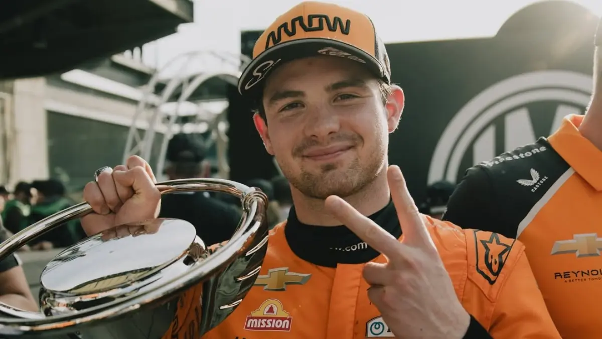 Pato O’Ward sufrió un fuerte accidente en la Indy 500 