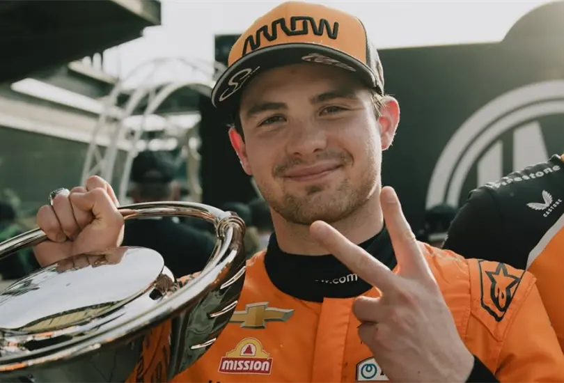 Pato O&acute;Ward sufri&oacute; un fuerte accidente en la Indy 500
