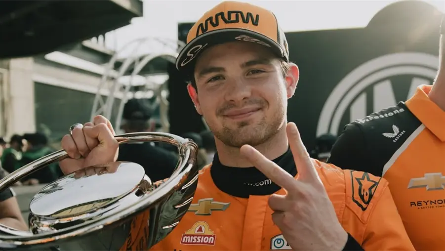 El escalofriante choque de Pato OWard en las pr&aacute;cticas de la Indy 500