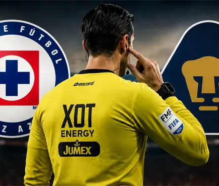 Las pol&eacute;micas designaciones arbitrales para la final Pumas vs Cruz Azul