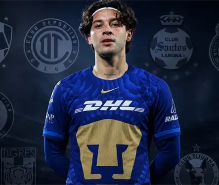 Los equipos que acechan a Jordan Carrillo en caso de no quedarse en Pumas